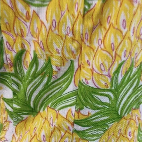 Lilly Pulitzer | Florida Goin’ Bananas Tropical Print Sleeveless Dress Size 0 - Picture 3 of 3
